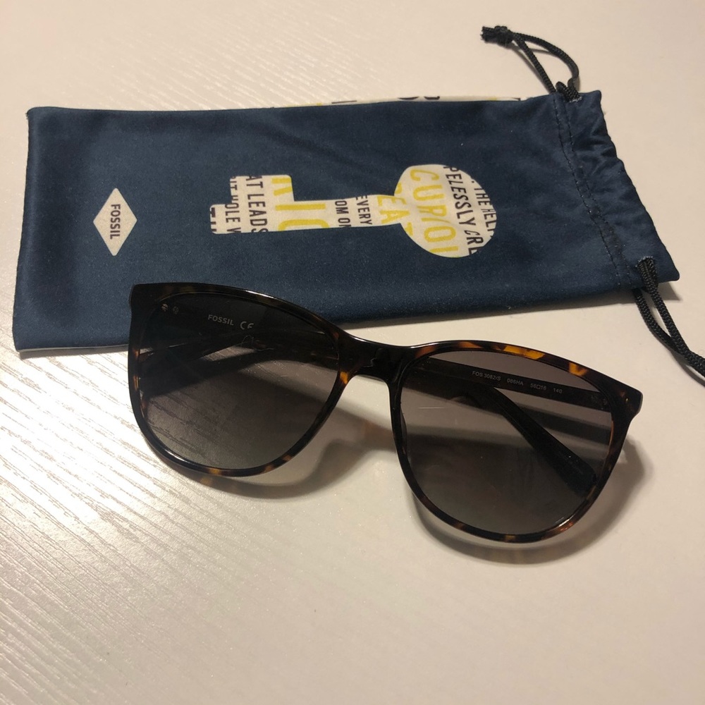 Fossil Tortoise Sunglasses